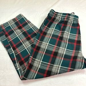 Stafford Plaid Cotton Flannel Straight Leg Sleep Pant  XL